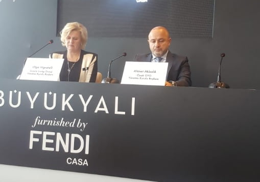 Büyükyalı furnished by Fendi Casa bloğu satışa çıktı!