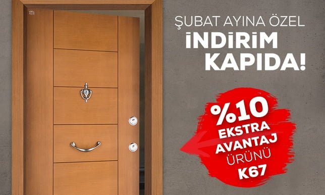 KALE ÇELİK KAPI’DAN YÜZDE 10 İNDİRİM