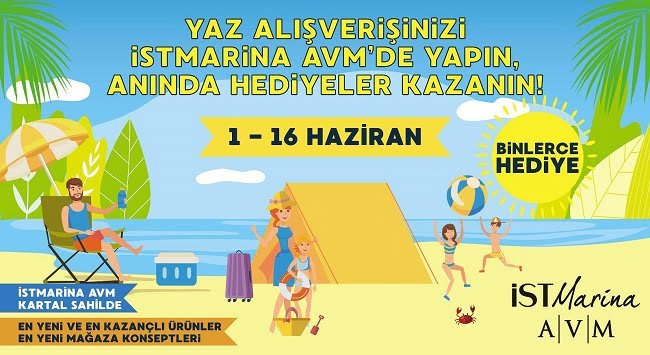 İstMarina AVM’den Hediye Yağmuru!