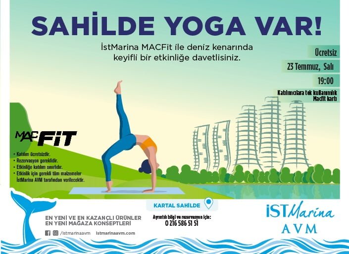 İstMarina’da Yoga Buluşması!