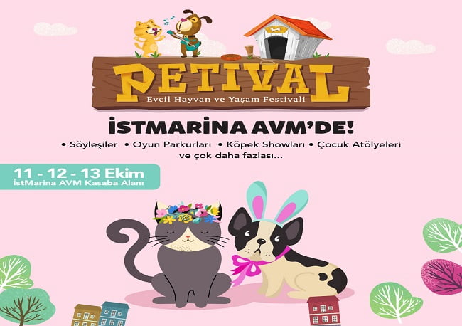 İstMarina AVM, Hayvanseverleri Petival Festivali’nde Buluşturacak