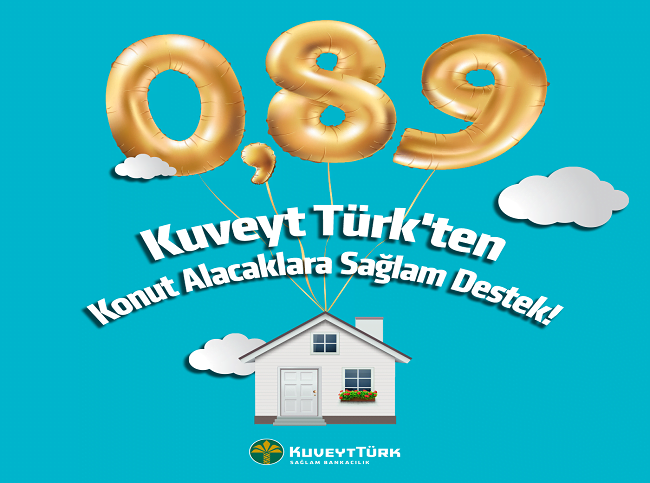Kuveyt Türk Kâr Oranını Konutta Yüzde 0,89’a Düşürdü