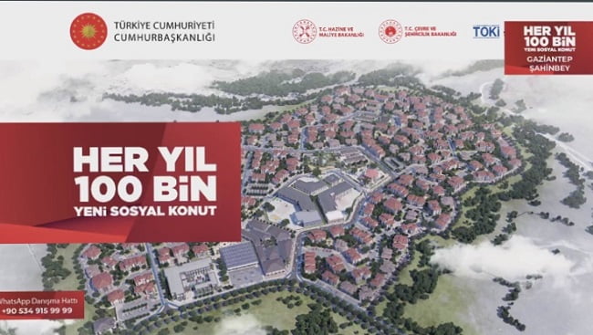 TOKİ Gaziantep Şahinbey Kura Çekimi Canlı Yayın