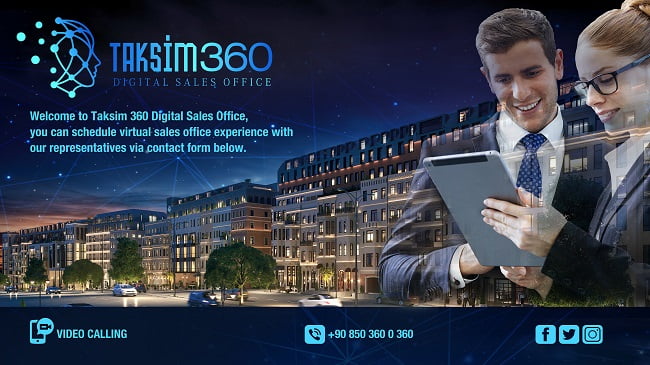 Taksim 360 Dijital Satış Ofisi Açtı!