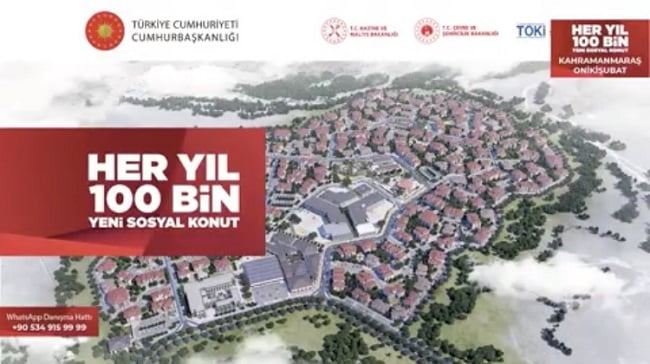 TOKİ Kahramanmaraş Onikişubat Kura Sonuçları  04/06/2020