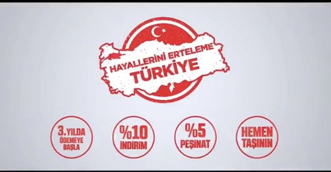 Emlak Konut “Hayallerini Erteleme Türkiye” Kampanyasını Başlattı