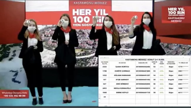 TOKİ Kastamonu Merkez Kura Sonuçları İsim Listesi 2020