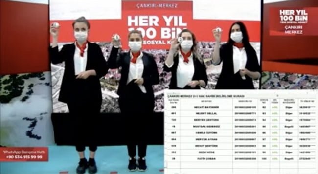 TOKİ Çankırı Merkez Kura Sonuç İsim Listesi  21/07/2020