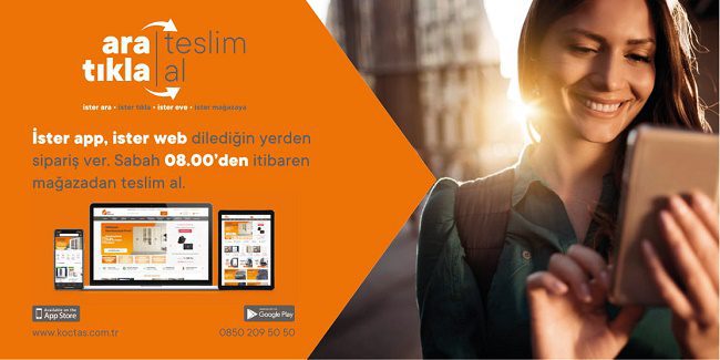 Koçtaş’ta Online Alışverişlerde Yeni Dönem!