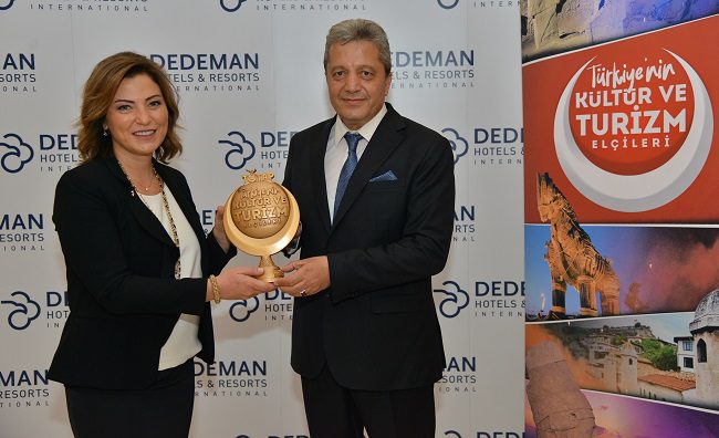 2021 Yılı Türkiye Tanıtma Platformu Ödülü Banu Dedeman’a Verildi