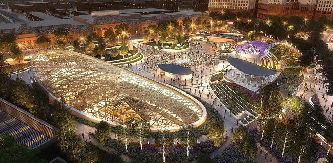 Moskova’nın Tarihi Bölgesindeki Alışveriş Merkezini Ant Yapı İnşa Ediyor