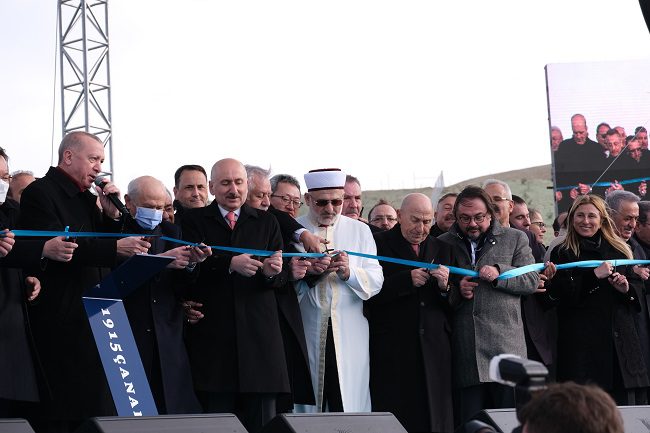 1915Çanakkale Köprüsü Rekor Sürede Tamamlandı