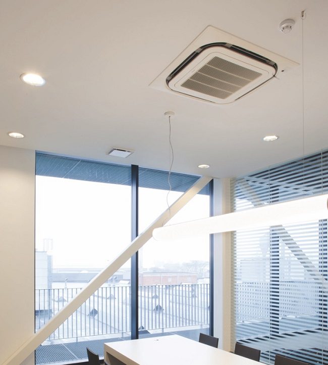 DAIKIN FWC-B Dairesel Atışlı Fancoil ile 360 Derece Konfor