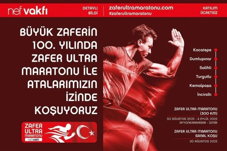 Nef Vakfı Türk milletinin zafere koştuğu dünyanın en zorlu maratonlarından birini başlatıyor!