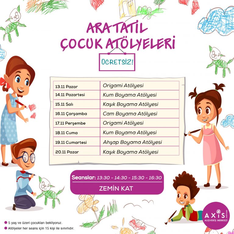 Ara tatil Axis Kağıthane’de güzel