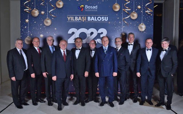 BOYA SEKTÖRÜNÜN 150 TEMSİLCİSİ BOSAD’IN YILBAŞI BALOSUNDA BULUŞTU