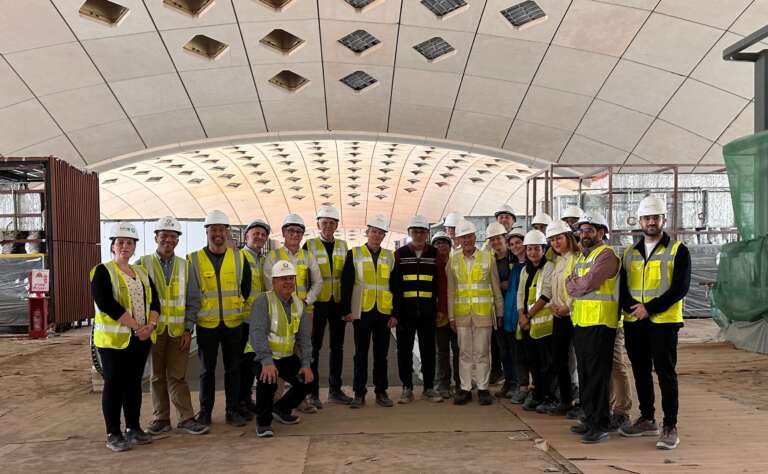 Ünlü mimar Lord Norman Foster Limak’ın Kuveyt’teki havalimanı projesini ziyaret etti