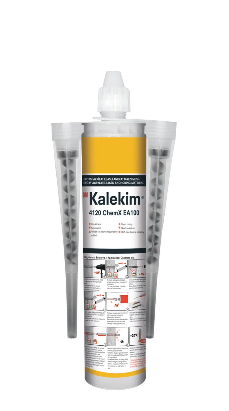 Kalekim’den Sismik Koşullar İçin Güvenli ve Çevre Dostu Çözüm: 4120 ChemX EA100